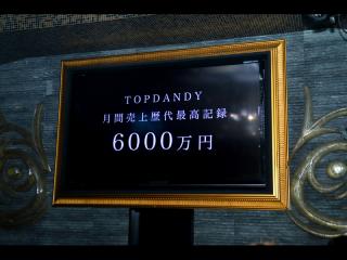 2018年8月度TOPDANDY売上記録を更新した峻Legend